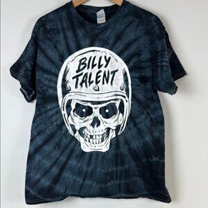 Billy Talent Band Tie-Dye T-Shirt Size Large